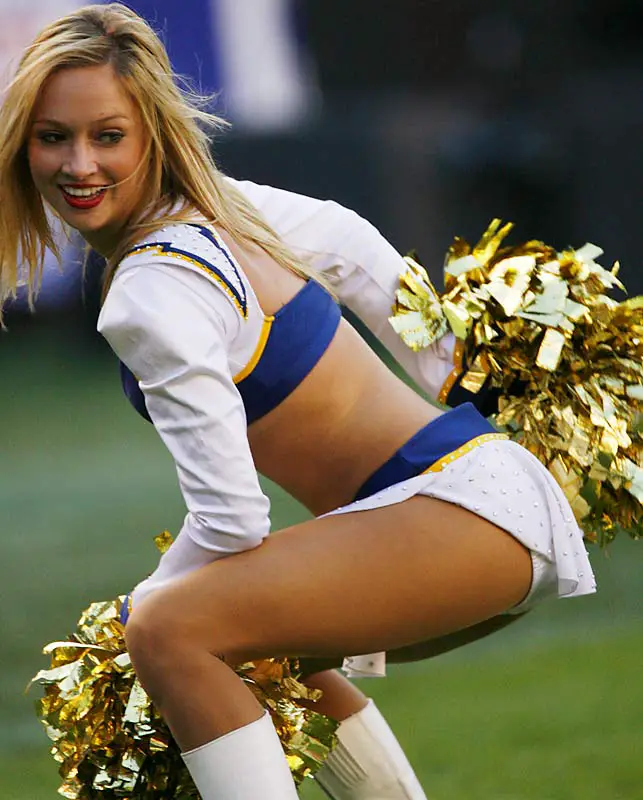 San Diego Chargers Cheerleaders Charger Girls